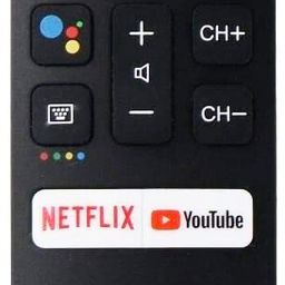 Smartby Remote Control (Rc802V Fnr1) Replacement For All Tcl Android 4K Uhd Smart Tv Without Voice Command,Black image 4