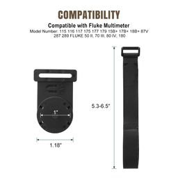 Lenink Magnet Hanger Compatible with Fluke Instruments Multimeter, Magnetic Hanging Loop Strap Meter Magnet Hanger Kit image 3