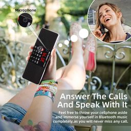 PRUNUS J-288 Portable AM FM Radio with Bluetooth Speaker, Sleep Timer, Power-Saving Display, Ultra-Long Antenna, AUX Input & USB Disk & TF Card MP3 Player（Blue） image 5