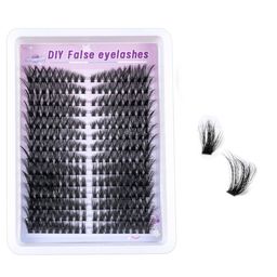 maycreate MAYCREATE® 252PCS Wispy Lash Clusters Natural Eyelash Clusters 60D Cluster Eyelash Extensions 8-16mm Mix Thin & Invisible Lashes Clusters Individual Lashes DIY Lash Extension at Home image 1
