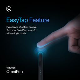 virtutron Non-Bluetooth Universal Stylus Pen with Type C Charging |High-Precision Digital Pencil |Compatible for iPhone, Ipad, Samsung, Android Tablets & Touch Screens Phones | (Black) image 5