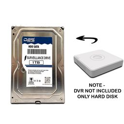 D25 Video 1TB Hard Disk for CP Plus (CP-UVR-0801E1-CV2 / CP-UVR-0801E1-CS) 8 Channel HD DVR | 1TB Hard Disk for 8 Channel CCTV Camera DVR | 2 Year Warranty image 2