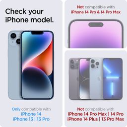 opentech OpenTech® Military-Grade Tempered Glass Screen Protector Compatible for iPhone 13/13 Pro / 14 / 16e with Edge to Edge Coverage and Easy Installation kit (6.1 Inches) image 2