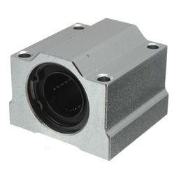 INVENTO 2pcs SC20UU 20mm Linear Ball Al Block Bearing for CNC/Robotics/DIY Projects image 1