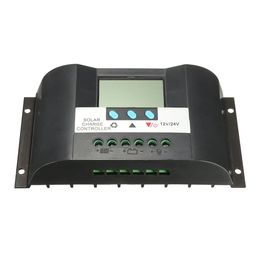 REES52 Intelligent Solar Controller 12V 24V 10A Automatic Recognition LCD Display Charge and Discharge controller image 2