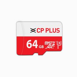 CP PLUS 64GB microSDXC Memory Card Grade UHS-3 Class 10, Up to 70 Mbps Reading & 30 Mbps Writing Speed with High Performance of Data Transfer & Lower Power Consumption for Portable Devices| CP-NM64 image 1