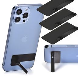 LIRAMARK Phone Kickstand/Phone Stand/Mobile Holder, Vertical and Horizontal Stand, Adjustable Angle, Compatible with iPhone & Any Other Cellphone (Pack of 3) image 1