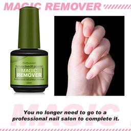 inog Gel Nail Polish Remover Kit, No Need for Foil, Quick & Easy Polish Remover In 3-5 Minutes, No Need Soaking Or Wrapping Doesn't Hurt Nails-15ml (Set of 4) image 5