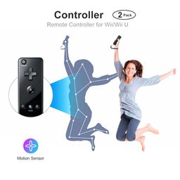 Bameca Wii Controller 2 Pack, Wii Remote Controller for Wii and Wii U image 3