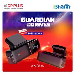 CP PLUS CP-AD-H2B-PW Car Dashcam with 2MP Full HD Resolution | Built in GPS (Logging) |Wide Angle View | Supports G Sensor | Low Light Vision – CP-AD-H2B-PW with 64gb SD Card image 2