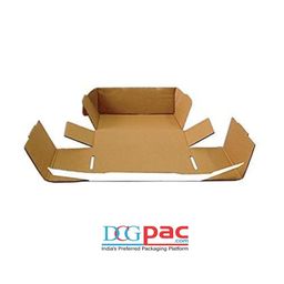 DCGPAC 3Ply Brown Corrugated Flat Box For Small Items Packaging & Secure Packing Shipping Small Self Tab Lock Tiny Boxes 4x3x1 Inch (Pack of 100) image 5