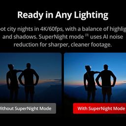 DJI Osmo Action 5 Pro Standard Combo, Waterproof Camera with 1/1.3" Sensor, 4K/120fps Video, Subject Tracking, Stabilization, Dual OLED Touchscreens, Action Camera 4K Ideal for Sports, Vlog image 3