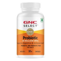 GNC Probiotics | Supports Digestive & Immune Health | With Inulin & 30 Billion CFUs Multi Strain Probiotics Blend- 30 Capsules image 1