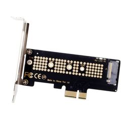cablecc Low Profile PCI-E 3.0 PCIE4.0 x4 Lane to M.2 NGFF M-Key SSD Nvme AHCI PCI Express Adapter Card image 2
