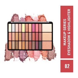 k.y.l. plus K.Y.L.Plus Eyeshadow & Highlighter Palette 30 Colorful Shimmer & 3 HighlighterMatte Finish 38 gm image 5