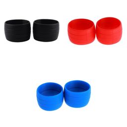 CALANDIS™ 3Pair Road Bike Drop Bar Fixed Gear Bicycle Handlebar Tape Bundle Fixed Ring | Handlebar Grips Tape & Pads | Bicycle Components & Parts | Cycling image 1
