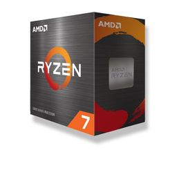 AMD Ryzen 7 5800XT Desktop Processor 8 cores 16 Threads 32MB Cache Base Clock 3.8 GHz Up to 4.8 GHz AM4 Socket, System Memory DDR4, Thermal Solution AMD Wraith Prism - 100-100001582BOX image 1