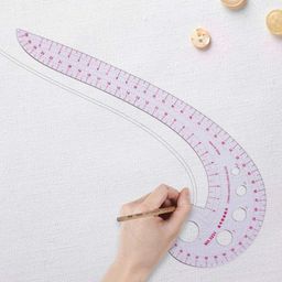 SYGA Sewing Ruler, Flexible Multi-Function Curve Ruler for Manual Cutting Garment Sewing Dressmaking Tools for Pattern Making for Tailors, Set of 10 Pieces image 2