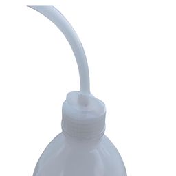 aanij AANIJ® Wash Bottle 250ml Euro design with Polypropylene flexible delivery tube, screw and tube cap for Controlled Flow Ideal for Science Labs, Cleaning, and Industrial Use Pack of (1) image 2