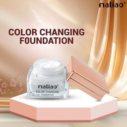 Maliao Color Changing Foundation | Flawless Coverage | Skin Tone Adapting | Lightweight & Long-Lasting | Hydrating Formula | 30g image 4