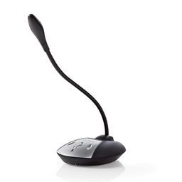 NEDIS Gooseneck Gaming Microphone | With Mute Button | 1.5 Mm Usb Cable | Compatible With Desktop, Pc, Laptop, Mac & Ps4 (Black/Grey) image 5