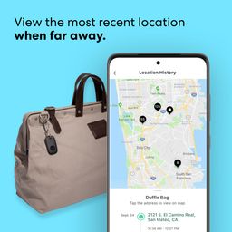Tile Pro Bluetooth Item Finder, 1 Pack, 120m Finding Range, Compatible with Alexa & Google Smart Home, Upto 3 Years of Battery Life, iOS and Android Compatible, Find Your Keys, Remotes & More, Black image 4