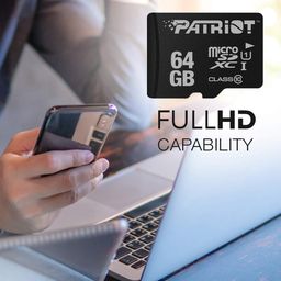 Patriot Memory LX Series Micro SD Flash Memory Card 64GB 5 Pack PSF64GMDC105 image 3