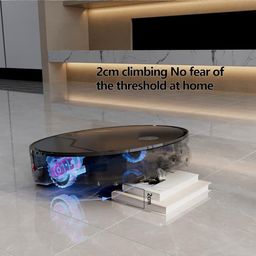 DynamoClean A7 3-in-1 Robot Vacuum Cleaner with Mopping Powerful Suction 6500 PA Powerful Suction,2024 Advance Laser Navigation Works on Smart App with Remote image 2