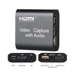 7-seven 7SEVEN® 4K HDMI Screen Capture Recorder for Laptop PC TV Set TOP Box DSLR Camcorder to Live SREAMING Gaming Teaching Video Conference Live Broadcasting Support USB 3.0 with Audio 3.5mm & HD Loop Out image 3