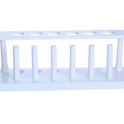 Supertek Stand for test tube with 30ml (6 pcs.) Borosilicate 3.3 glass Test Tubes with Rim and Test Tube Holder image 3