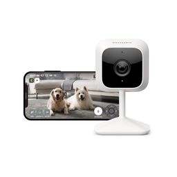 PHILIPS WiFi HSP1000 Fixed Indoor Security Camera | Full HD 2MP | 2-Way Talk | Motion Detect | Night Vision| SD Card | AES-128bit Encryption | 2 Year Brand Replacement Warranty image 1
