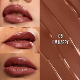 Staze 9To9 Gloss Lock 2-In-1 Liquid Lipstick|Lip Gloss Long-Lasting Fuller & Pump-Up Pigmented Lipstick|Proof & 12Hrs Long Stay With Intense Color Payoff|Lightweight & Comfortable|05 I'M Happy|7G image 4