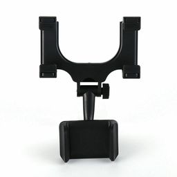 RPC99 Car Rearview Mirror Phone Mount, Universal Smartphone Holder, GPS Navigation Display Stand, Black image 3