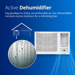 Voltas 1.5 Ton 3 Star Fixed Speed Window AC (Copper, Sleep Mode, Memory Restart, Anti Dust Filter, 183 Vectra Prism-1, White) image 5