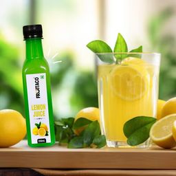 Fruitaco Yellow Lemon Juice Concentrate 250ml | Equivalent to 25 Natural Lemons | Pocket Bottle Hassle Free | Ideal for daily use in Cooking & Beverages | High in Vitamin C image 5