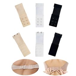 joojus Janext Add Soft Comfortable for Women Bra Extenders Band Bra Extension Straps 3 Rows 2 Hooks/3 Hooks,6 Pieces image 1