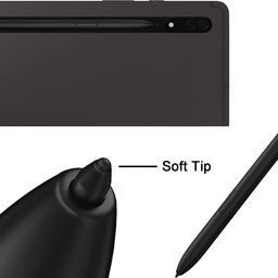 befzygwk 10 PCS Galaxy Tab S9 S Pen Soft Tips/Nibs Compatible with Galaxy Tab S9 Ultra / S9 Plus / S9 S Pen Replacement Tips/Nibs with Tools (S9 10 Pcs Black) image 4
