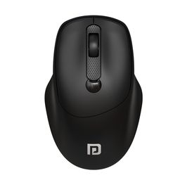 Portronics Toad 35 Wireless Mouse with 2.4 GHz Wireless, Adjustable Sensitivity, USB Receiver, Ergonomic Design, for Laptops, Desktops PC, Mac (Black) image 1