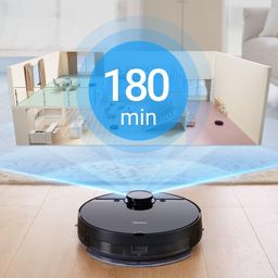 Midea M7 Evo Robotic Vacuum Cleaner,Wet & Dry, 8000Pa Suction, Schedule Cleaning, Lidar Navigation, Alexa/App Control image 3