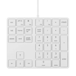 Numeric Keypad 34 Keys (30%) Mini Multifunctional Wired Numpad Portable Keypad White Magicforce by Qisan image 1