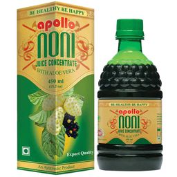 apollo noni Apollo Ayurveda Noni Juice 450ml (Pack of 1) image 1