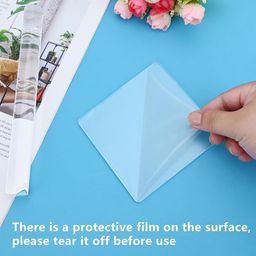 Serplex® 5Pcs Craft Clay Tools Polymer Clay DIY Tool, Acrylic Clay Roller with Acrylic Sheet Backing Board Plastic Scraper Assisted Shovel Rubber Clay Tools Molds for Shaping and Sculpturing Modelling image 5