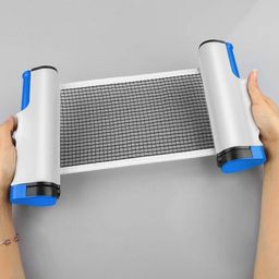 RANAC Sports Professional Grade Table Tennis (T.T) Net & Post Set| Quick Easy Setup and Spring Activated Clamp Net| image 3