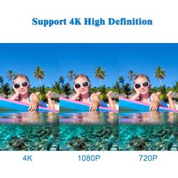 Techking (HOT DEAL with 15 YEARS WARRANTY 4K WiFi 16MP Sports Action Camera 30M Underwater Waterproof Camera with Adjustable View Angle WiFi OS, 170 Degree HD Wide Angle Lens, 16 MP CMOS Image Sensor image 5