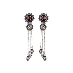 voylla Mandala Tassels Drop Earrings image 1