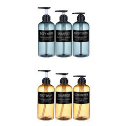 The Style Sutra 6pcs Foaming Soap Dispenser Lotion Shampoo Pump Bottle 500ml|Home & Garden | Bath | Bath Accessory Sets image 2