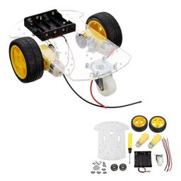 Robodo OTH28 Smart Motor Robot Car Battery Box Chassis Kit DIY Speed Encoder for Arduino image 1