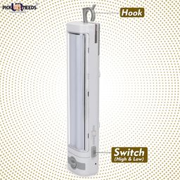 Pick Ur Needs Rechargeable Home Emergency Light Long Tube with 15 Hours Backup image 3