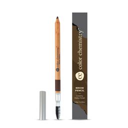 Color Chemistry Eyebrow Pencil MAHOGANY EB02, 1.08 g | With Spoolie - Outline, Shape & Fill Brows with Ultra-Precise Dual Ended Brush | Long-Lasting, Natural Looking & Cruelty-Free Formula for Every Brow image 1