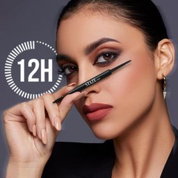 Staze 9to9 All Eyes On You Eye brow Definer Pencil With Spoolie | Mirco fine Precision with one swipe smooth pigment for Natural, Hair-Like Strokes | 12-Hour Stay, Smudge Proof & Waterproof | 01 Natural Brown | 0.09g image 4